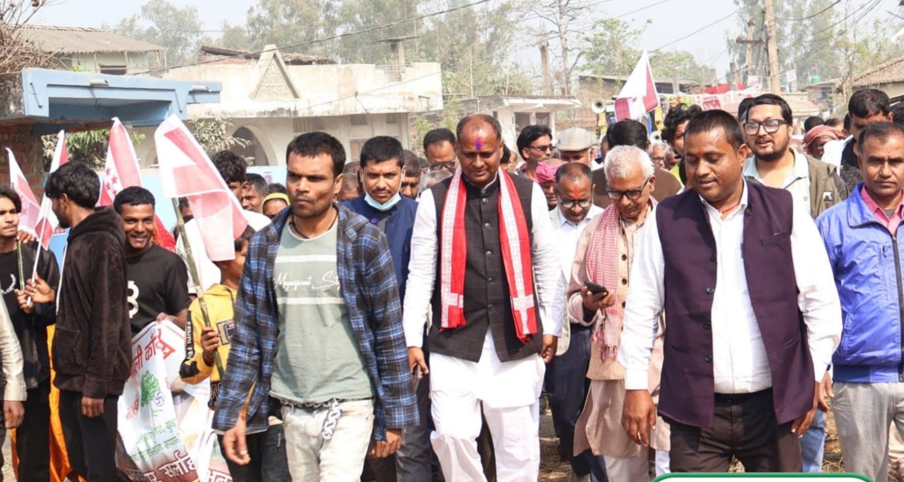 ‎डा. सरोज कुमारको घरदैलोमा उत्साहजनक सहभागिता